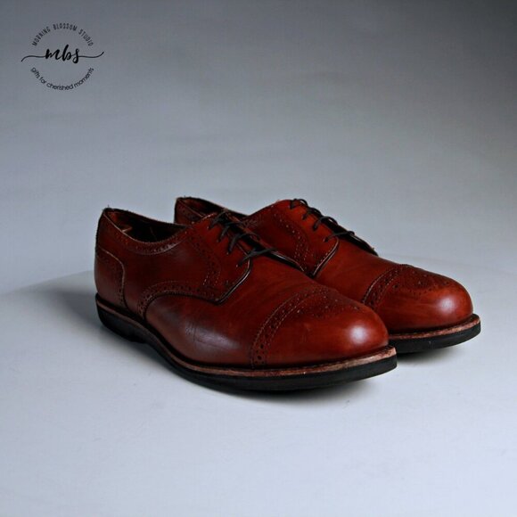 Allen Edmonds Sanford Cap Toe Oxfords Walnut‎ Men 11 main image 12